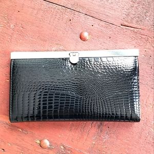 EUC Black Leather Wallet